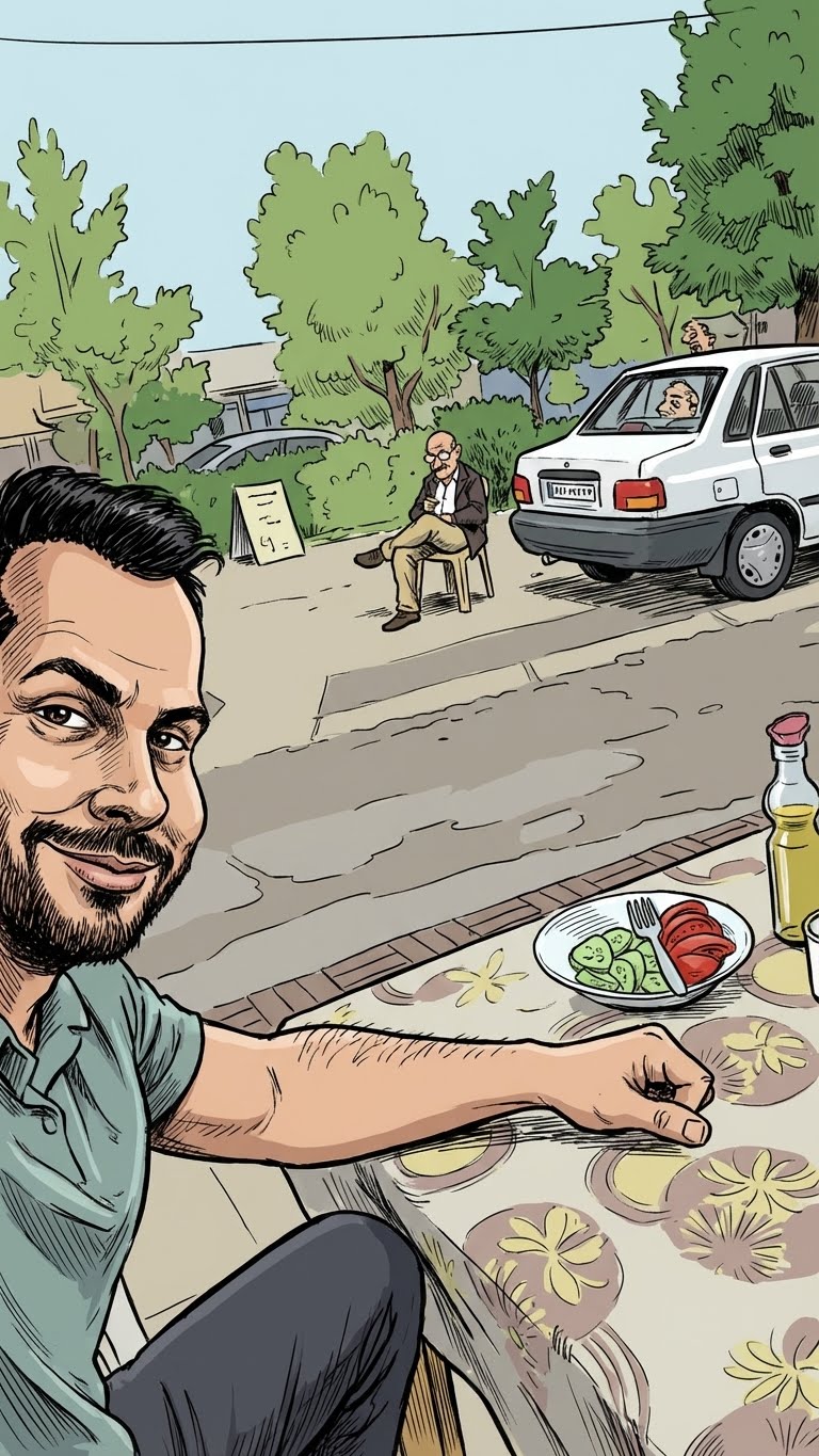 کیهان صلبی (Keyhan Solbi) - کاریکاتور سرمقاله