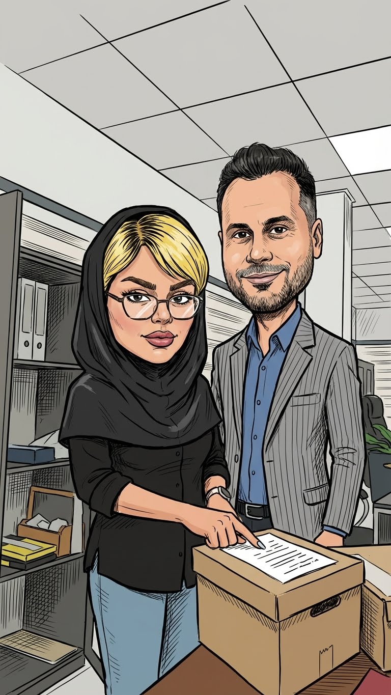 کیهان صلبی (Keyhan Solbi) - کاریکاتور سرمقاله